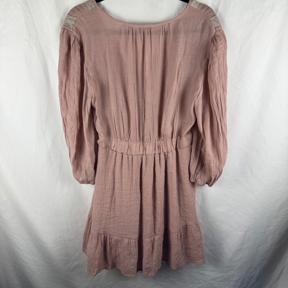 Baltic Born Amelia Boho Mini Dress Dusty Lavender Size Large NWT Fairy - Picture 11 of 15
